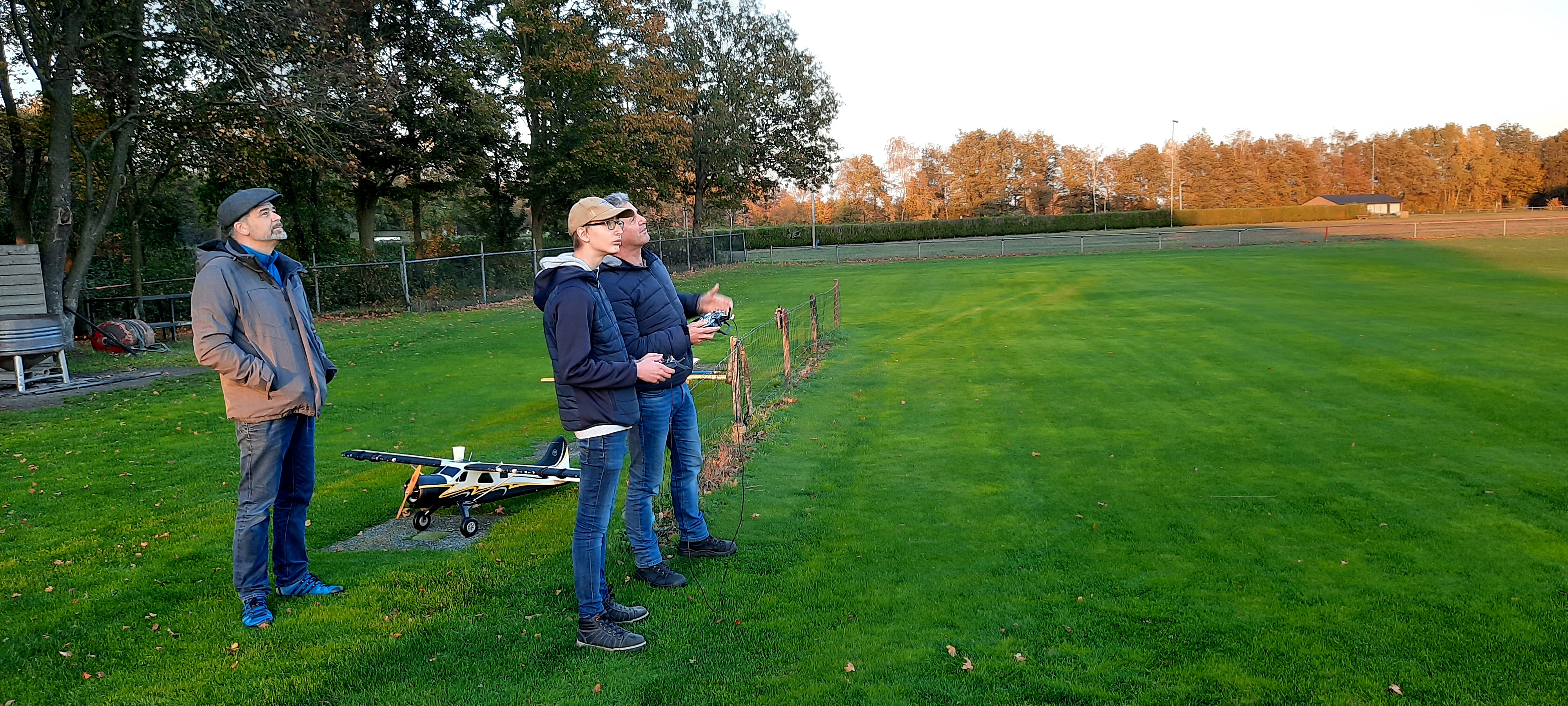 Lesvliegen bij de Pioniers