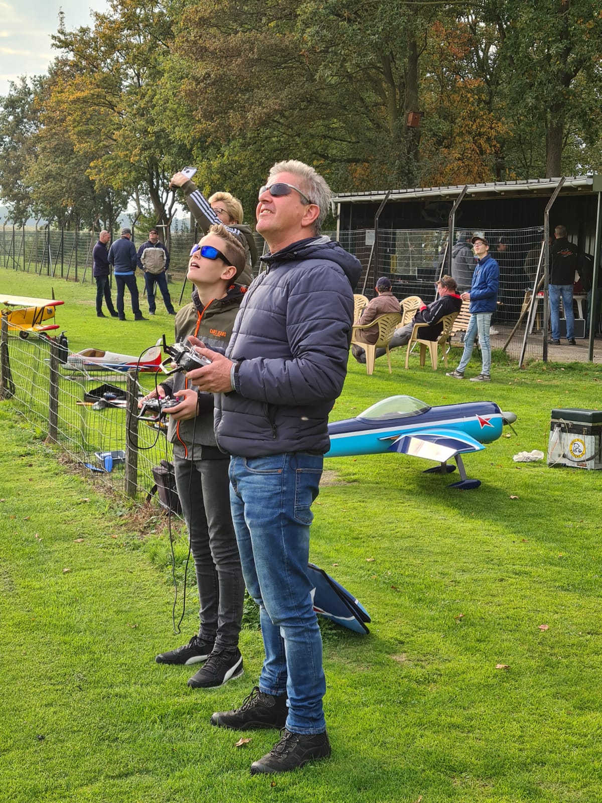 Lesvliegen bij de Pioniers